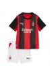 AC Milan Koni De Winter #5 Babyklær Hjemme Fotballdrakt til barn 2026-27 Korte ermer (+ Korte bukser)